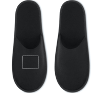 Pair of slippers in pouch